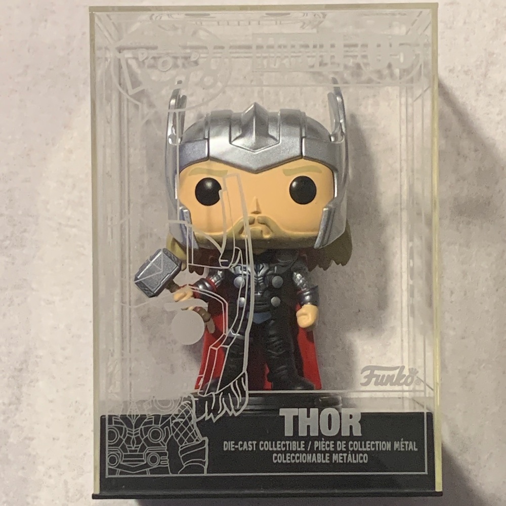 Funko pop die cast Thor (NWT)